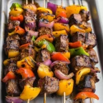Fajita Steak Kabobs