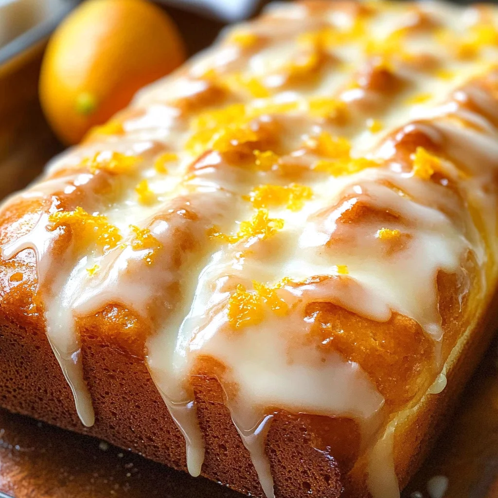 Glazed Mimosa Bread