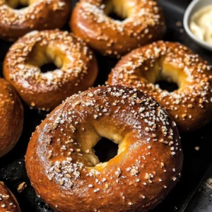 Homemade Pretzel Bagels