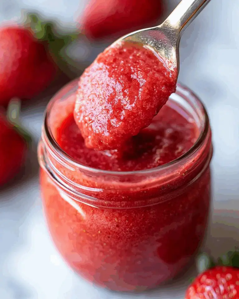 How to Make Strawberry Puree