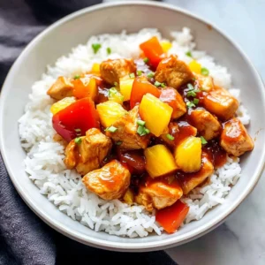 Instant Pot Pineapple Chicken and Rice