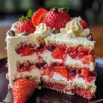 Irresistible Strawberry Earthquake Cake That Steals the Show