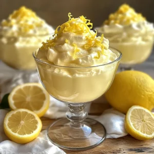 Limoncello Mousse