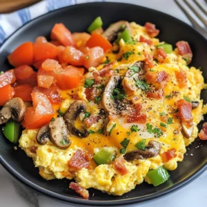 Loaded Scrambled Eggs Recipe