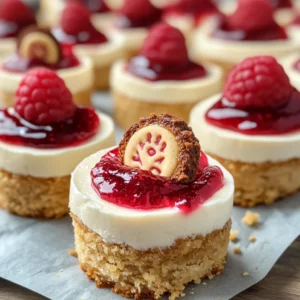 Mini Jammie Dodger Cheesecakes Recipe