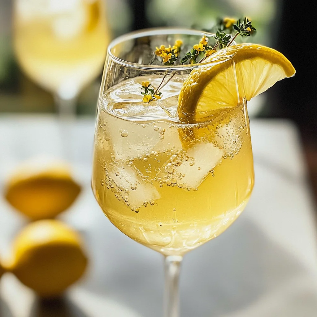 Refreshing Limoncello Spritz
