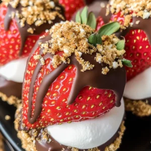 S'mores Strawberries