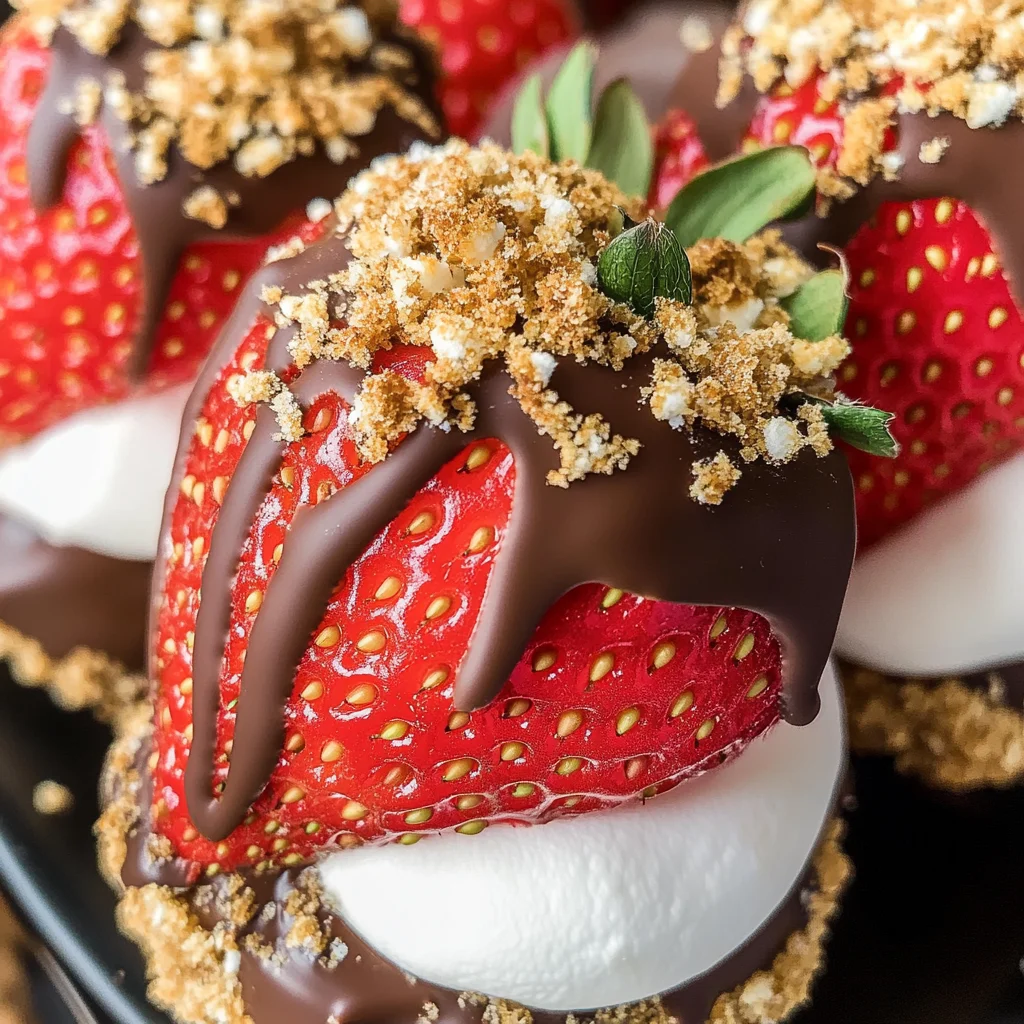 S'mores Strawberries