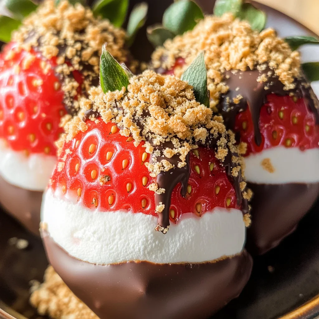 S'mores Strawberries