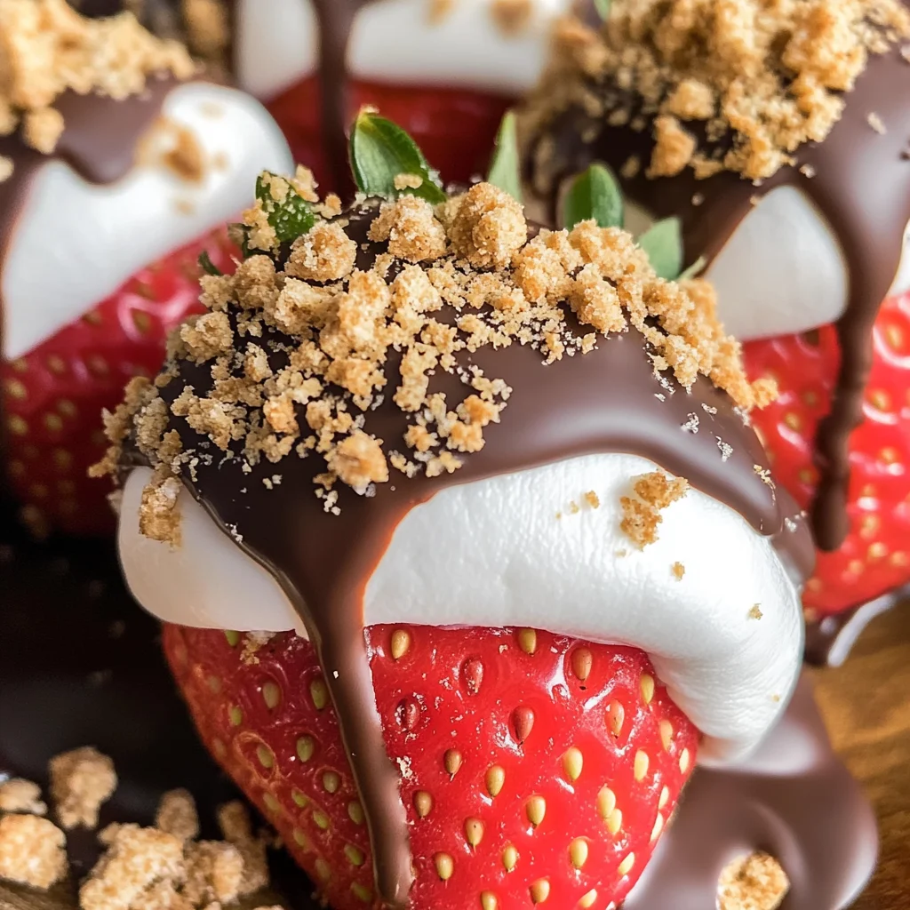 S'mores Strawberries