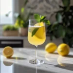 Sparkling Limoncello mocktail