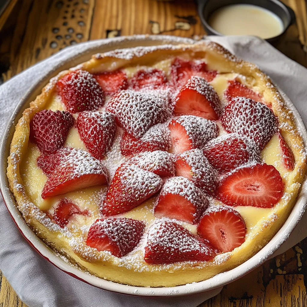 Strawberry Flaugnarde