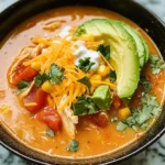 Zesty Mexican Chicken Soup