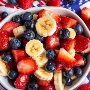 4th of July Fruit Salad