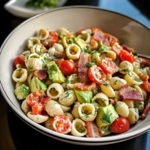 BLT Pasta Salad Recipe