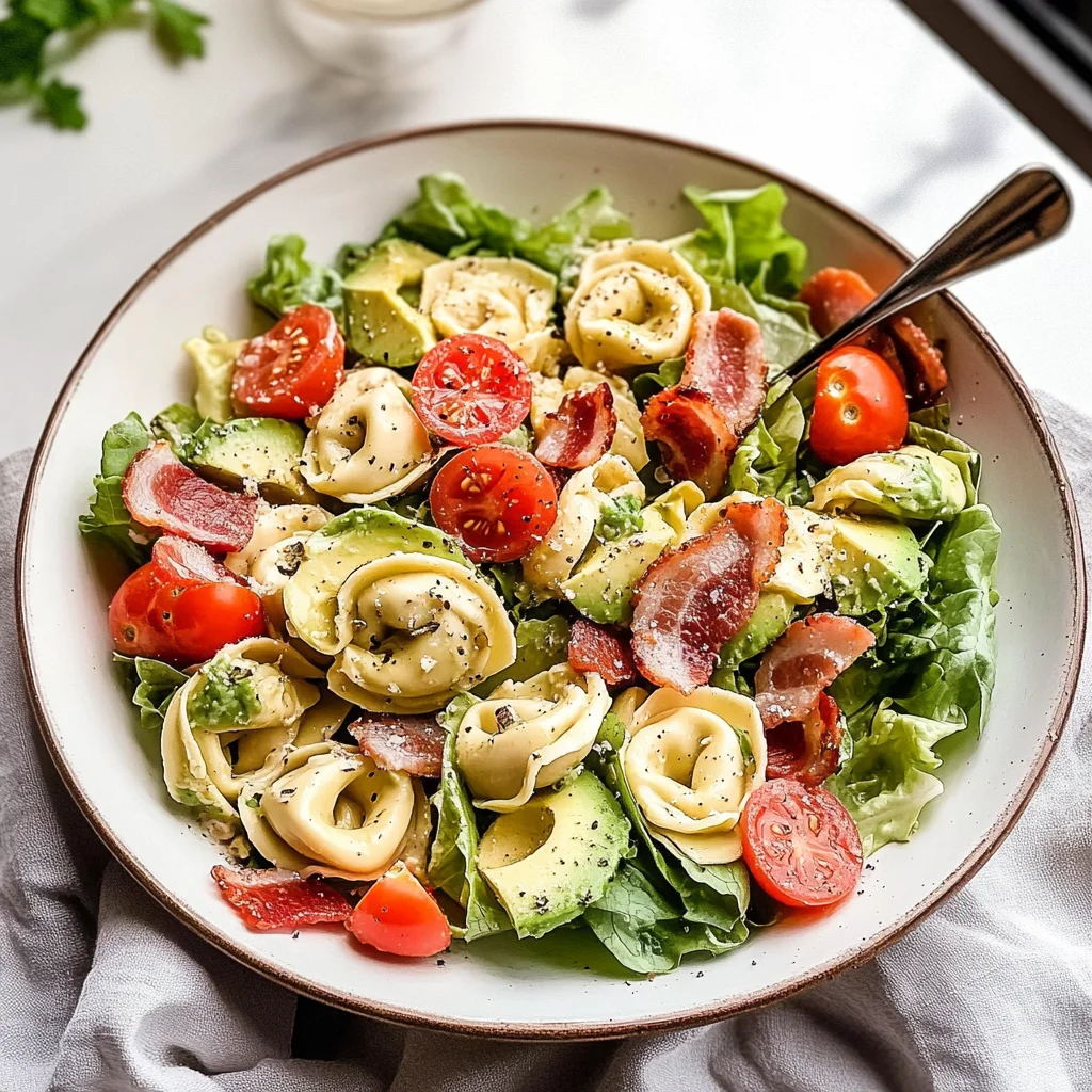 BLT Tortellini Salad