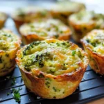 Broccoli Cheese Egg Muffins