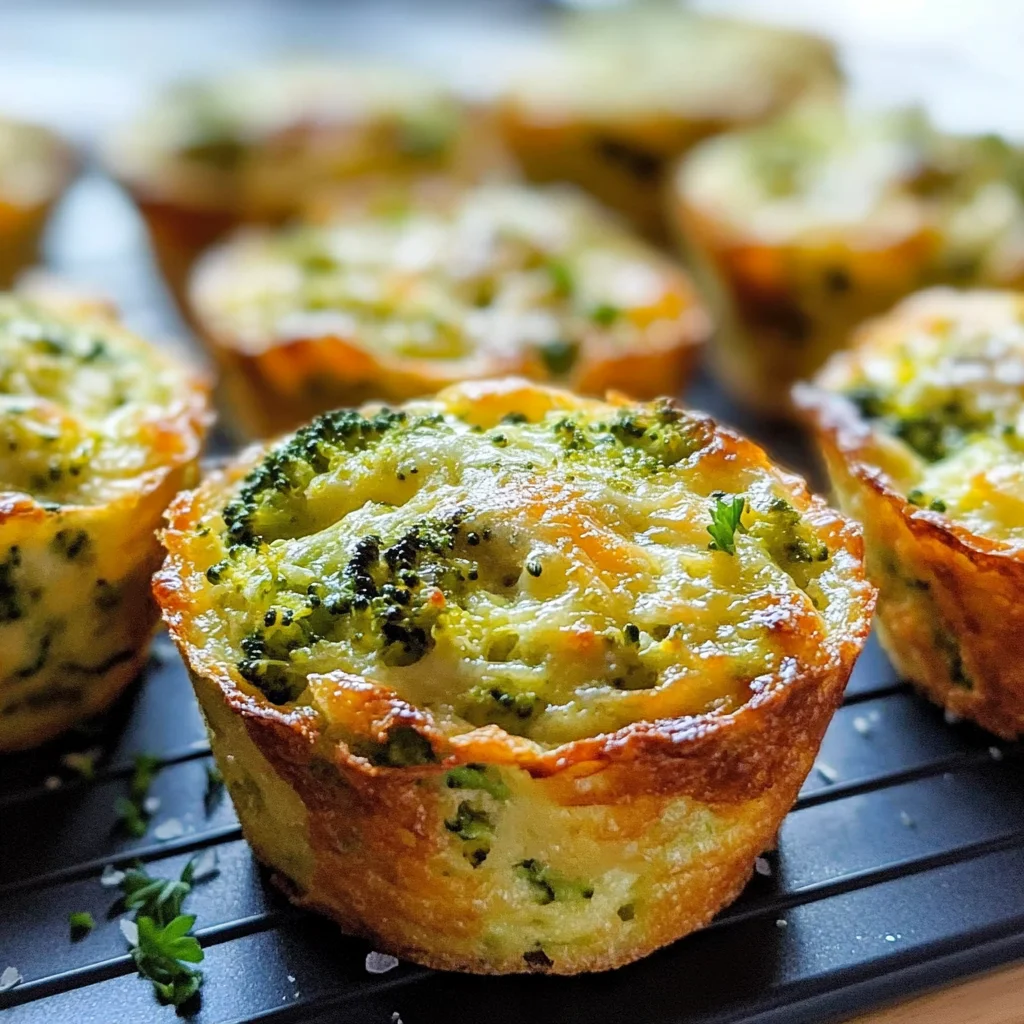 Broccoli Cheese Egg Muffins