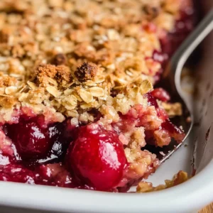 Cherry Crumble Recipe
