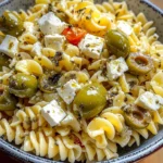 Dirty Martini Pasta Salad