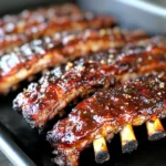 Easy Grilled Honey-Garlic Ribs