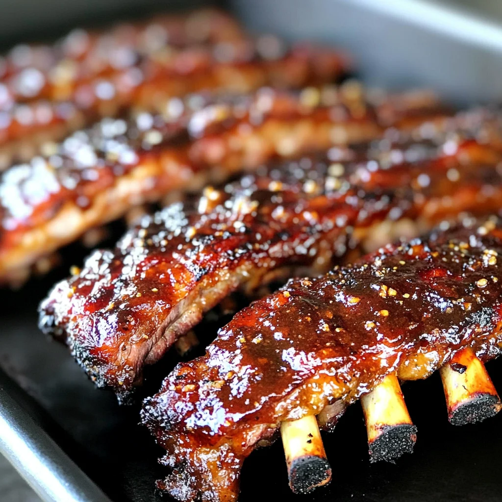 Easy Grilled Honey-Garlic Ribs