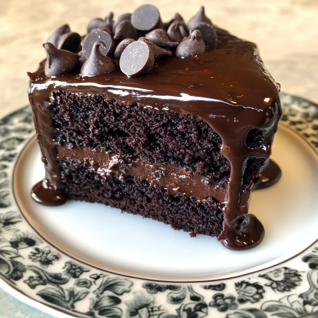 Famous Brick Street Chocolate Cake
