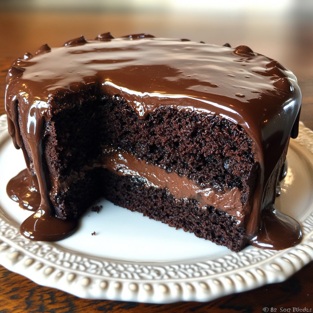 Famous Brick Street Chocolate Cake