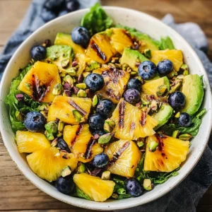 Grilled Pineapple Salad