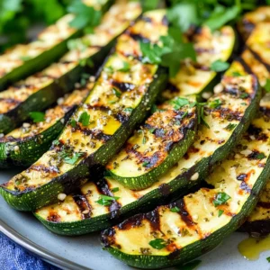 Grilled Zucchini