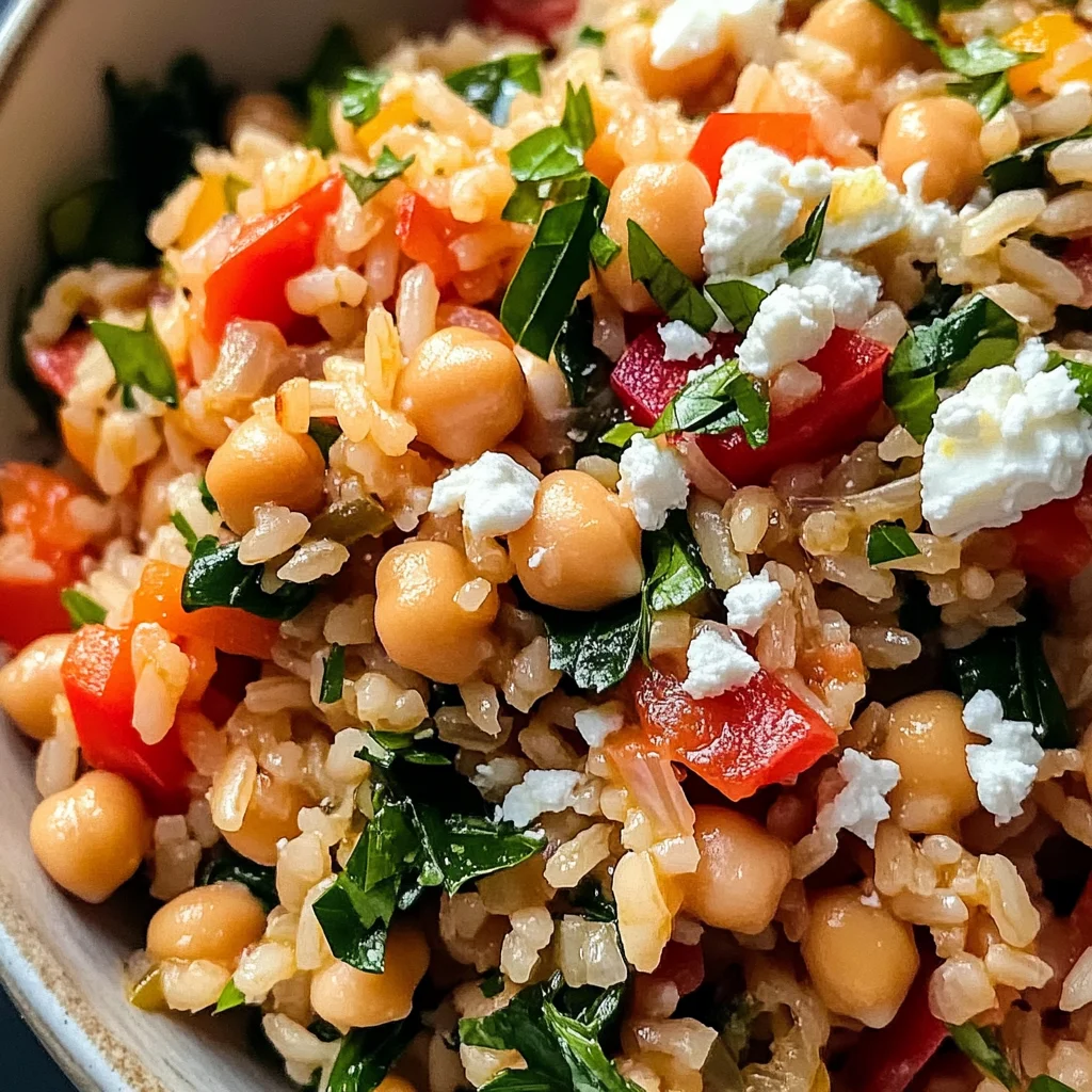Healthy Mediterranean Rice and Beans