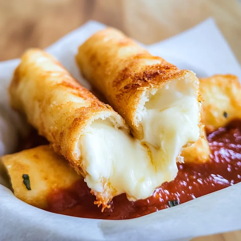 Healthy Mozzarella Sticks