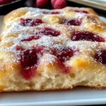 Homemade Jam Donut Focaccia: Sweet Bliss for Brunch Lovers