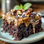 Irresistible German Chocolate Poke Cake Decadent Easy Recipe