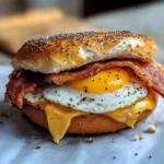 Keto Bagel Breakfast Sandwich