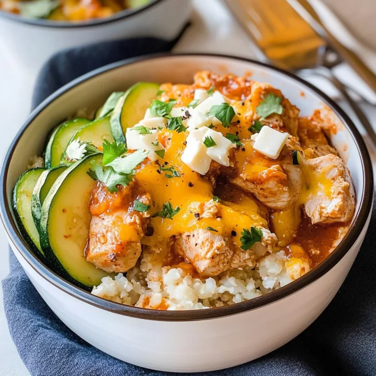 Keto Spicy Chicken and Rice Bowls in the Instant Pot