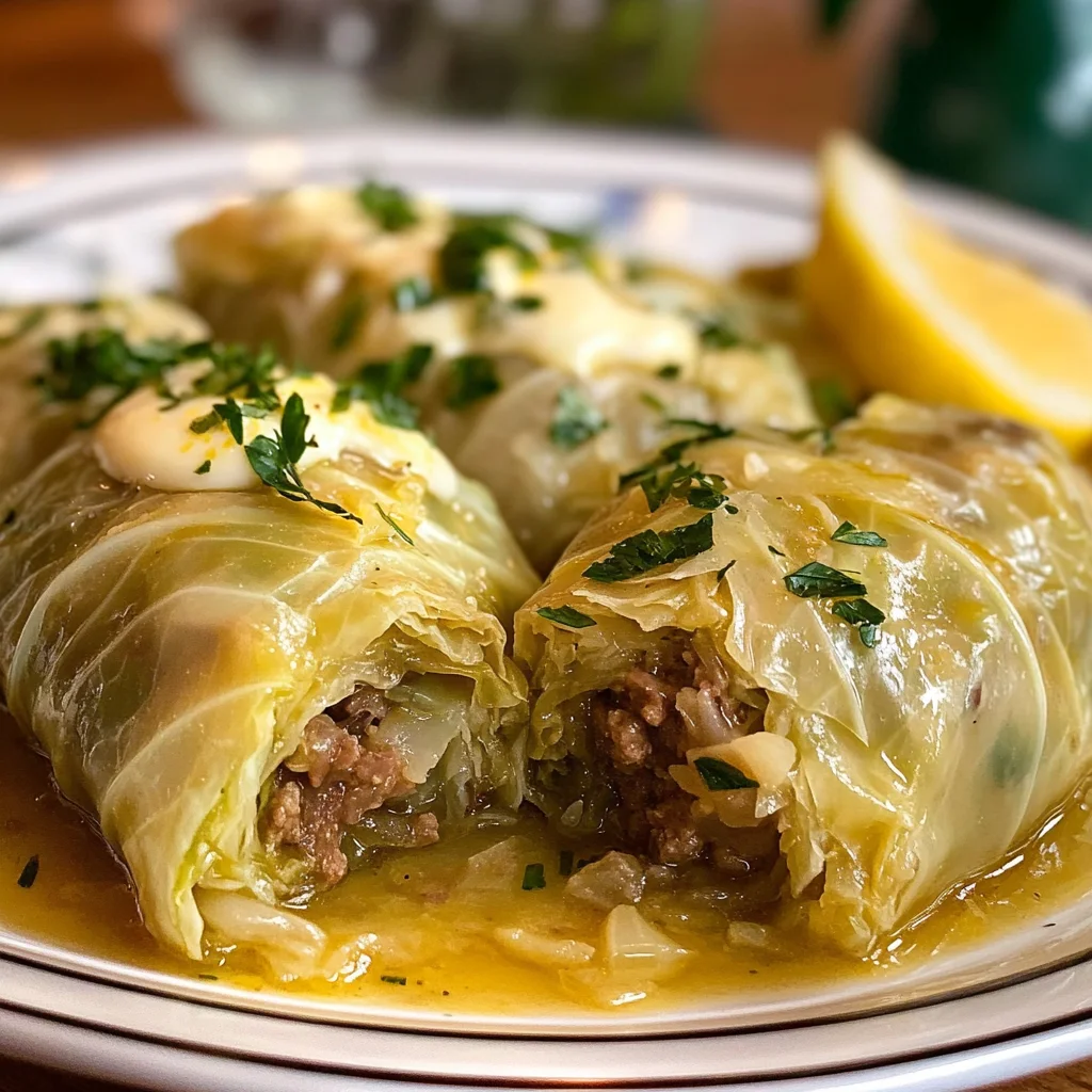 Lahanodolmades: