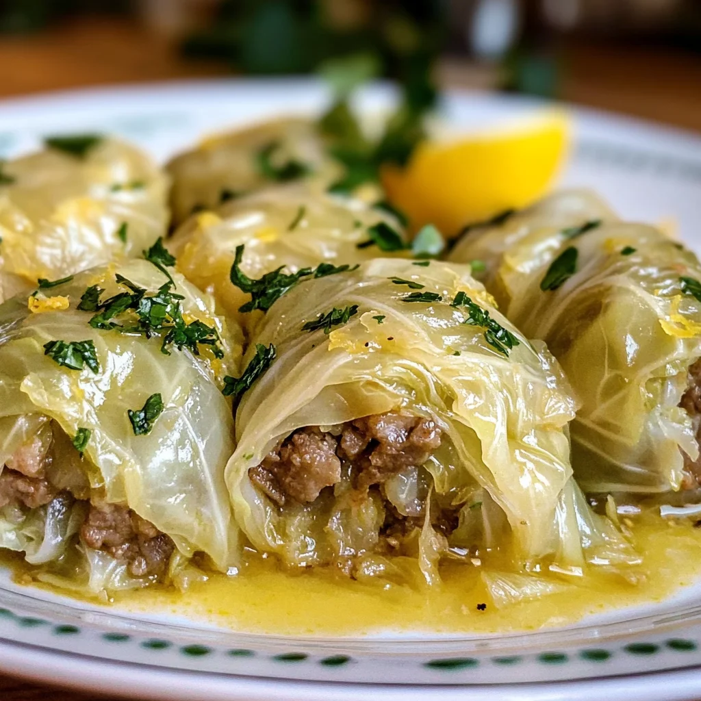 Lahanodolmades: