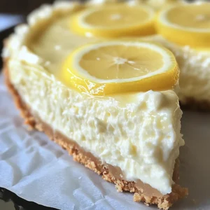 Low Carb Lemon Cheesecake
