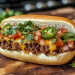 Mexican Chopped Cheese Sandwich