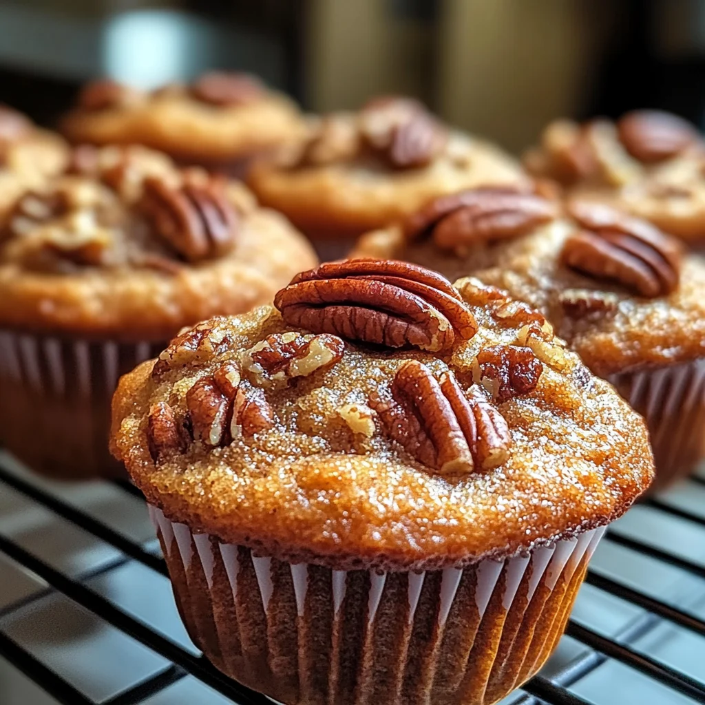 Pecan Pie Brown Sugar Muffins That Will Brighten Your Mornings