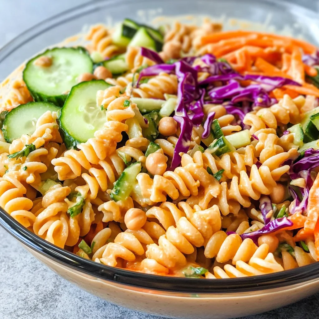 Protein Packed Thai Pasta Salad