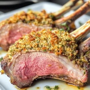 Roasted Rack of Lamb