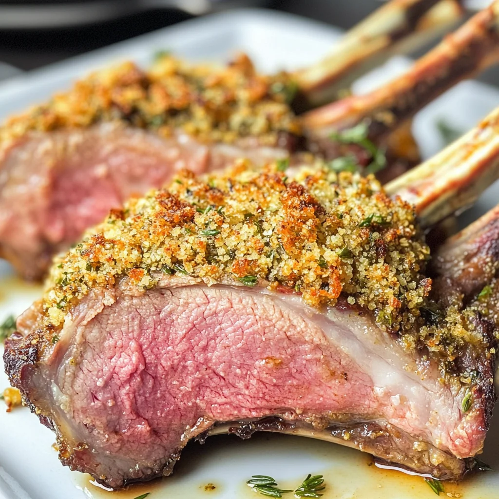 Roasted Rack of Lamb