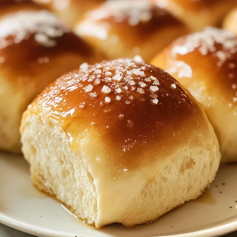 Salted Honey Butter Rolls
