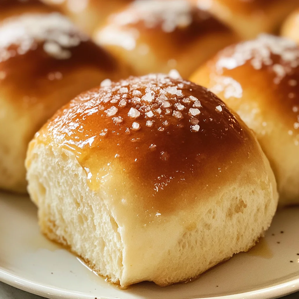 Salted Honey Butter Rolls