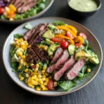 Southwest Salad with Steak