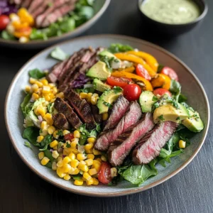 Southwest Salad with Steak
