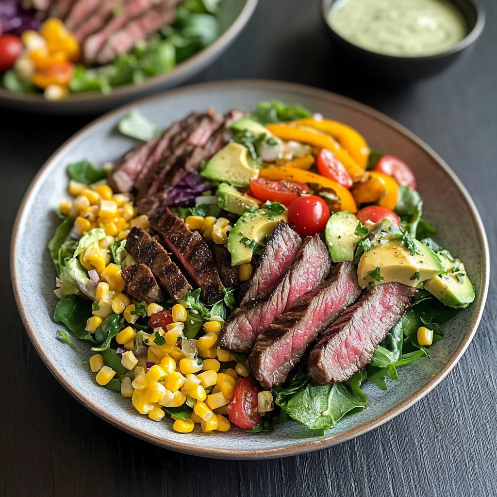 Southwest Salad with Steak