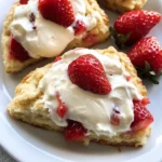 Strawberries and Cream Scones
